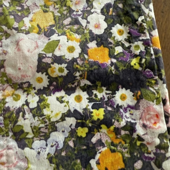 Madewell Sungarden skinny skinny ankle woman’s jeans Size 25. Floral print. - Picture 3 of 7